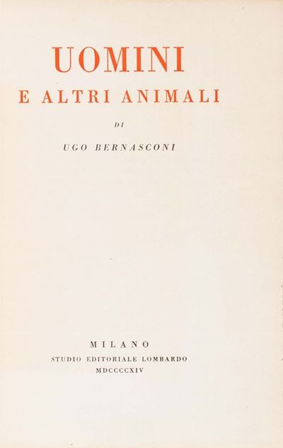 Uomini ed altri animali