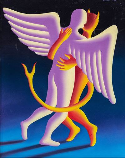 The Last Dance, smalto su tela, 1994