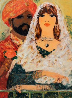 Pascià con odalisca