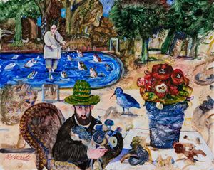 I pesci nel laghetto