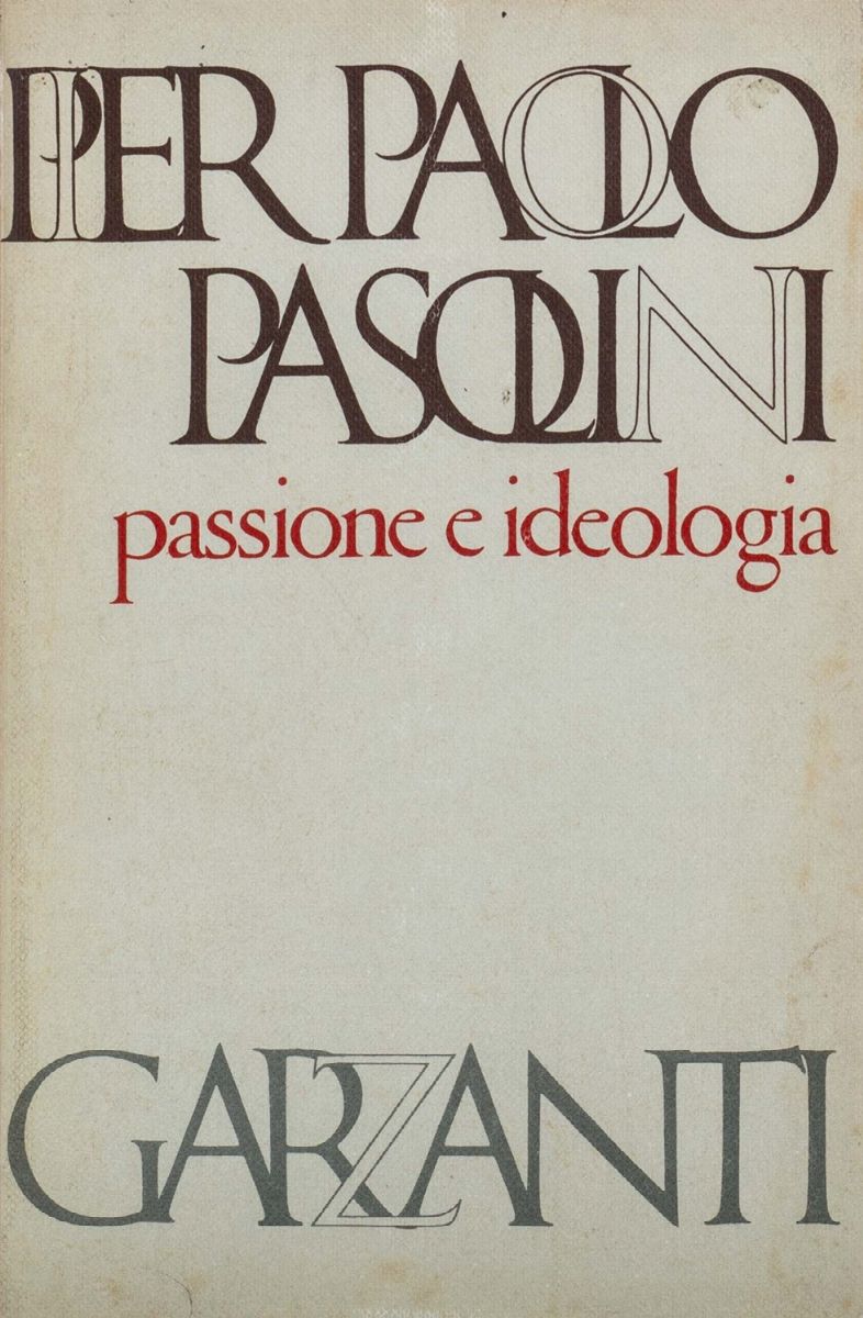 Pasolini, Pier Paolo - Poesia in Forma di Rosa