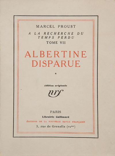 Albertine Disparue