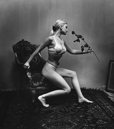 Senza titolo (stampa fotografica in bianco e nero)