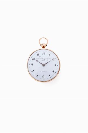 orologio da tasca in oro 18kt