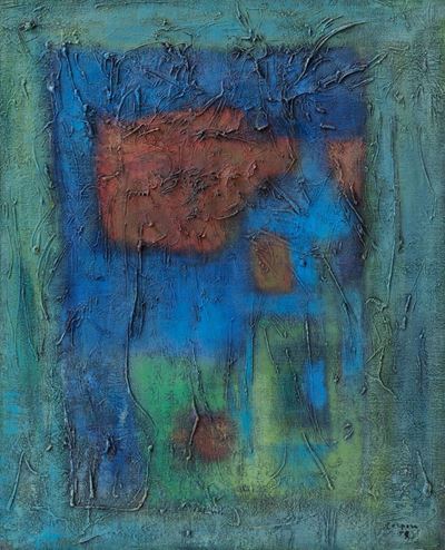 Ritorno alla natura, olio su tela, 1957