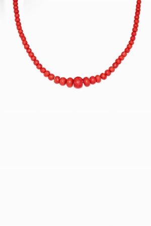 in oro 18kt e corallo rosso