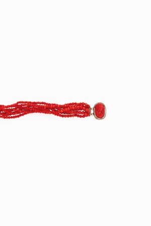 in oro bassa caratura e corallo