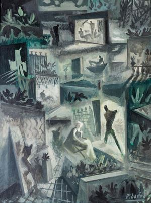 La Dama bianca..., 1918