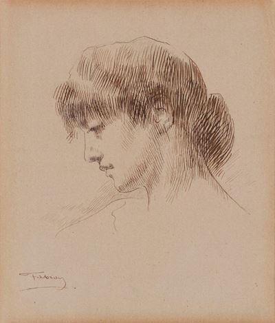 Volto di Giovane Donna