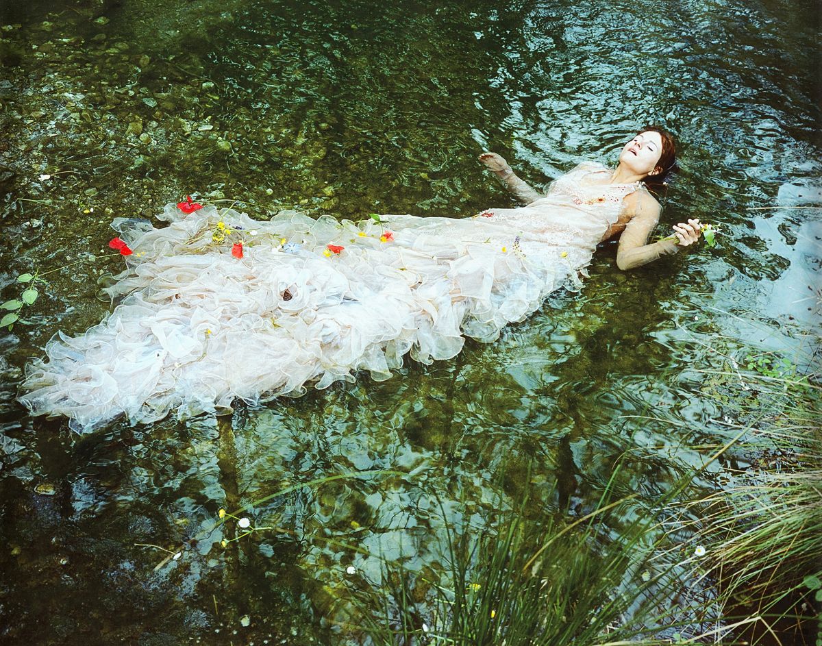 Silvia Camporesi - Study for Ophelia, 2004 - Stampa fotografica su carta fine art montata