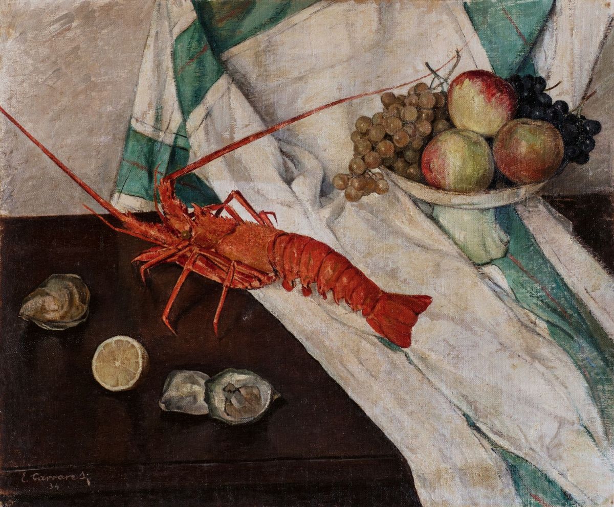 Eugenio Carraresi (livorno 1893 - 1964) - Due Nature Morte