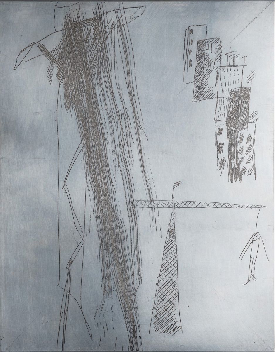Cesare Zavattini - Composizione, 1975