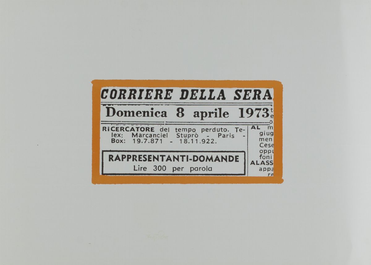 Claudio Cintoli - Cartella contenente 10 multipli