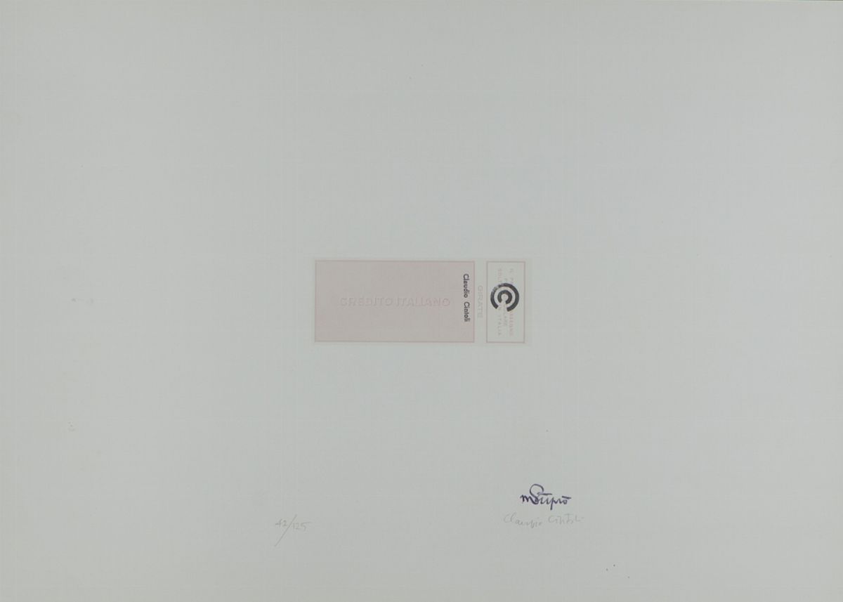 Claudio Cintoli - Cartella contenente 10 multipli