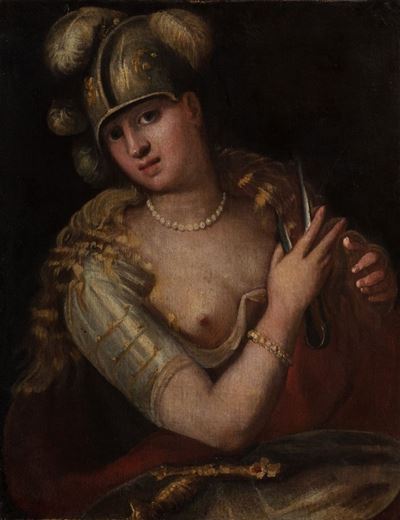 Autore sconosciuto, Berenice, olio su tela