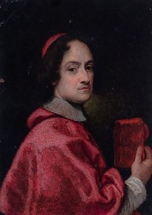 Ritratto di cardinale a mezzo busto