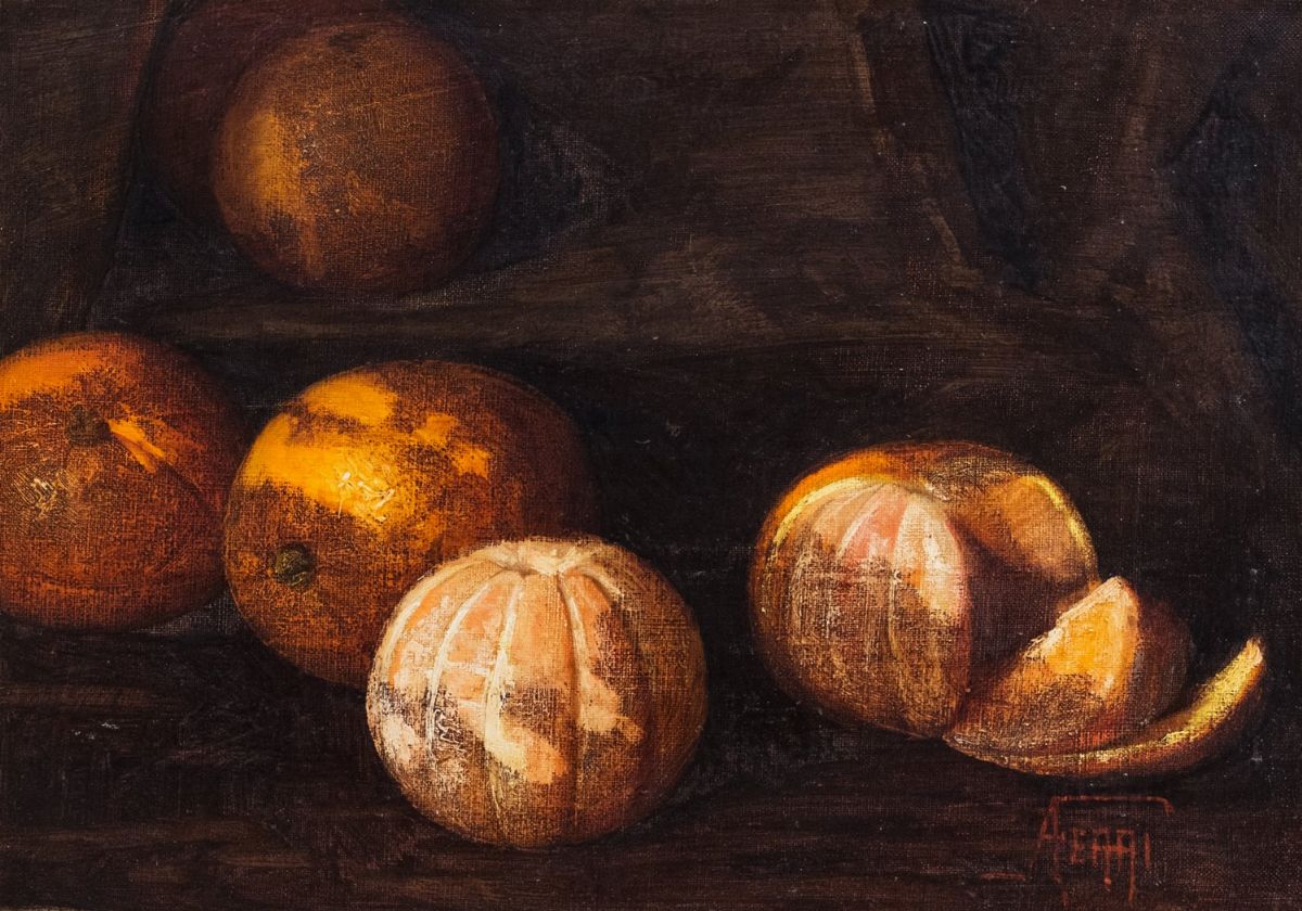 Augusto Ferri - Coppia di Nature Morte