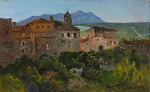 Veduta di Terracina, 1915