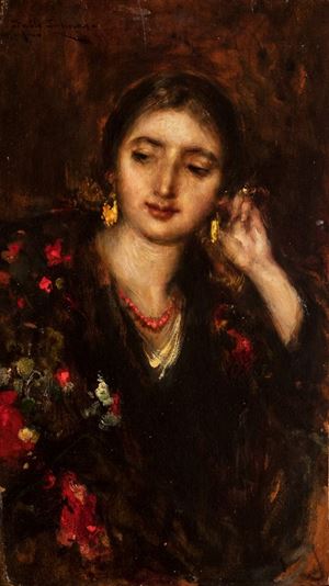 Giovane donna elegante