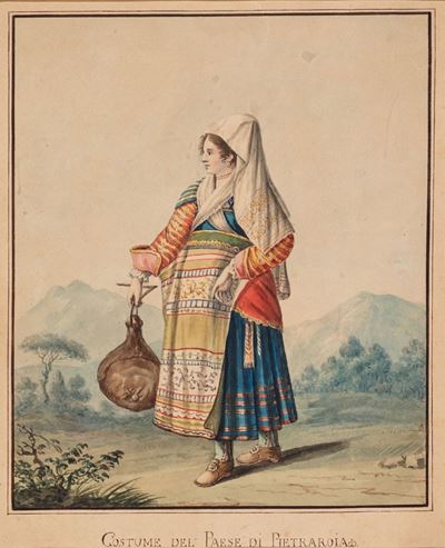 Quattro Scene con Costumi Popolari