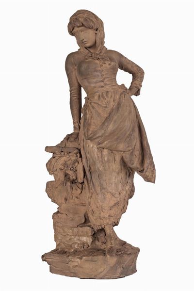 Giovane Donna alla Fonte