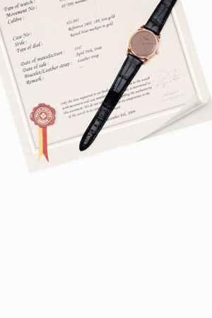 orologio in oro rosa 18kt, 1948