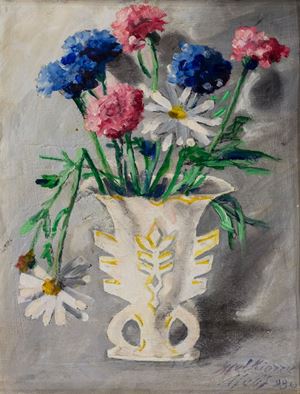 Vaso di fiori, 1980