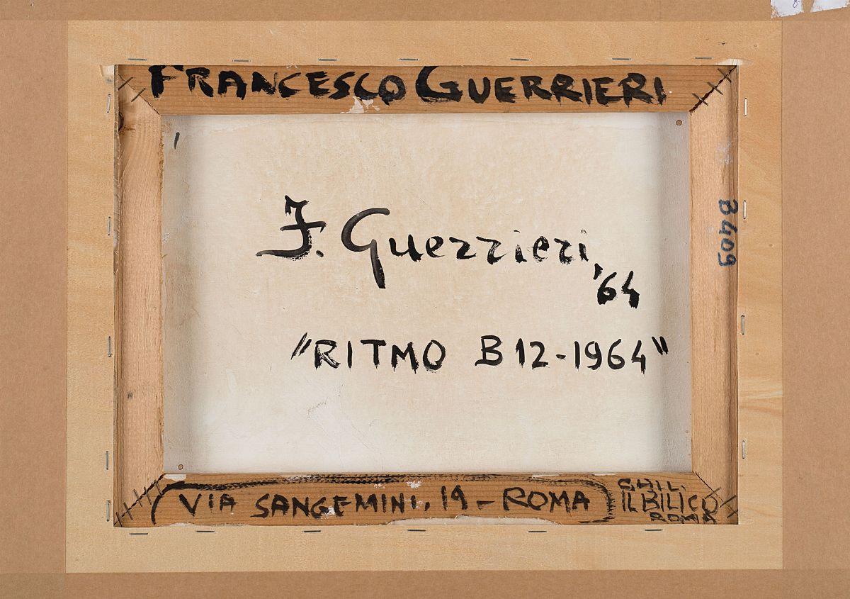 Francesco Guerrieri - Anni '60, olio su tela
