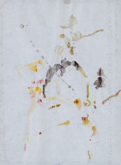Il ritratto di Don Chisciotte - bozzetti per costumi, 1967, china e acquarello su carta