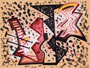 Magnelli Alberto - Composizione, 1940