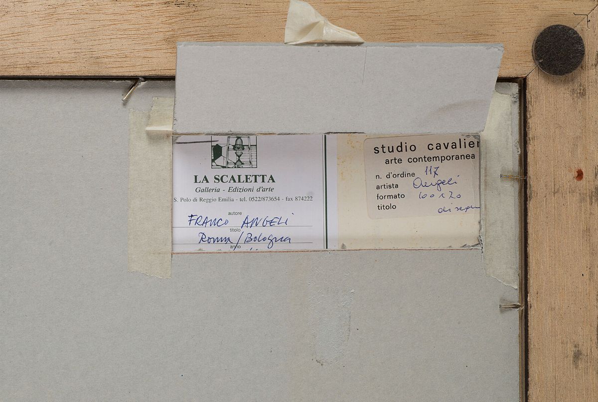 Franco Angeli - Roma/Bologna, anni '60