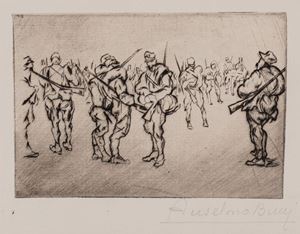 Tre incisioni da "La Grande Guerra" 