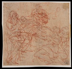 Studio per la nascita della Vergine 