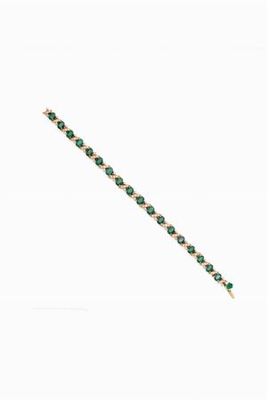 in oro, smeraldi e diamanti