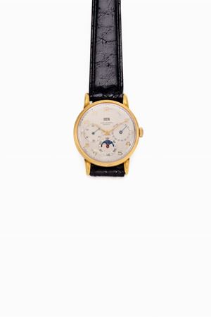 cronografo in oro 18kt