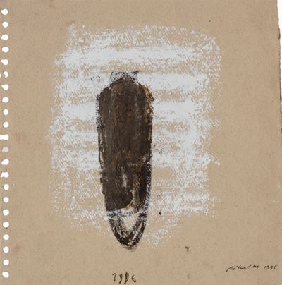 Otre, 1996, tecnica mista su foglio d'album