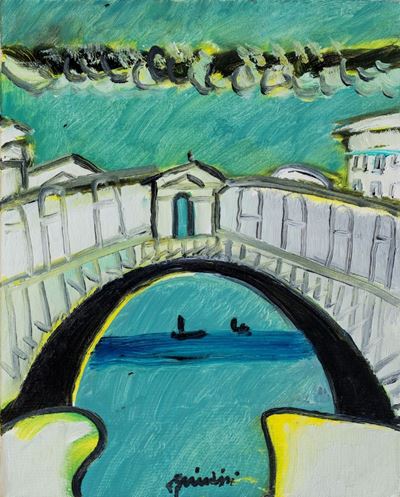 Venezia, olio su tela, cm 50 x 40