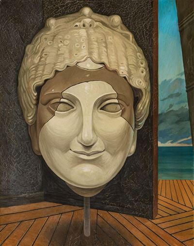 La Regina di Saba, olio su tela (1986)