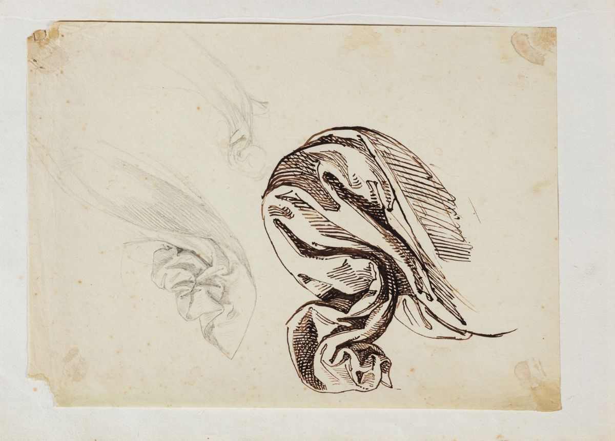 Tommaso Minardi, Album di disegni, 59 fogli, 176 opere