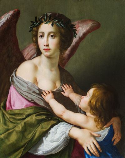 Educazione alla Virtù, olio su tela