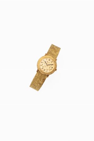 orologio in oro satinato 18kt da donna