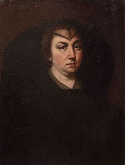 Ritratto di Olimpia Maidalchini Pamphilj, olio su tela