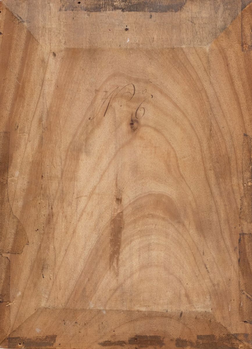 Pittore Europeo, Inizi Secolo XIX - Pittore europeo, La morte di Goffredo di Buglione, olio su ta...