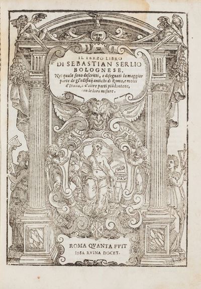 Tutte L'opere D'architettura, Et Prospetiva [...] con la Aggiunta delle Inuentioni di Cinquanta P...