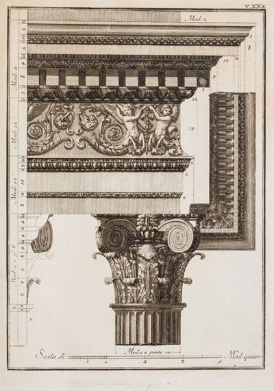 Il Vignola Illustrato Proposto da Giambattista Spampani, e Carlo Antonini
