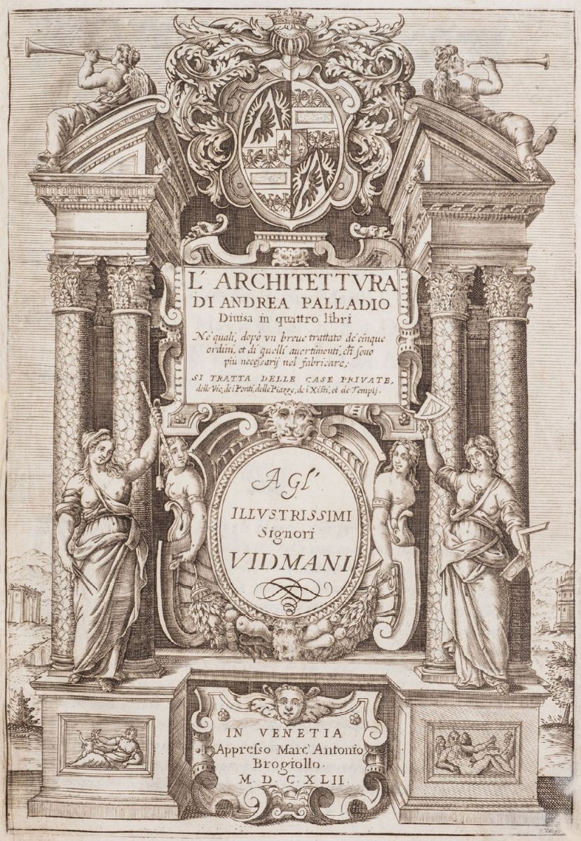 Palladio, Andrea L'architettura di Andrea Palladio divisa in quattro