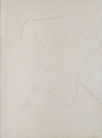 Senza titolo (1914) grafite su carta
