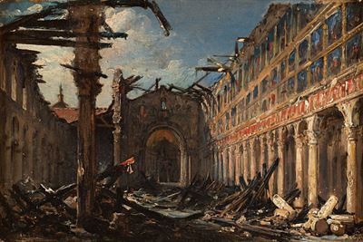 La Basilica di San Paolo Fuori le Mura Dopo L'incendio del 1823