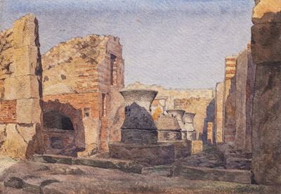 Autore non identificato, Le Fornaci a Pompei