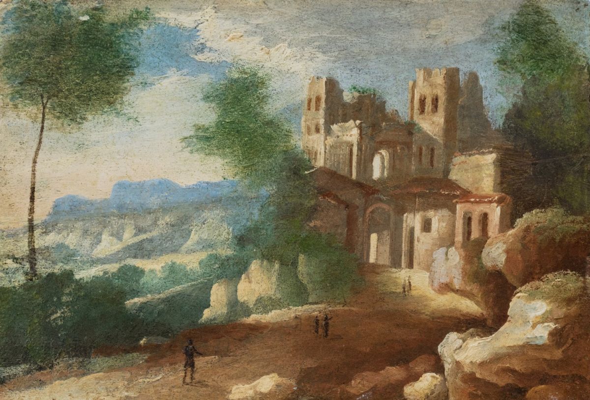 Scuola Europea, Secolo XVIII - Autore sconosciuto, San Carlo Borromeo distribuisce l'eucarestia a...